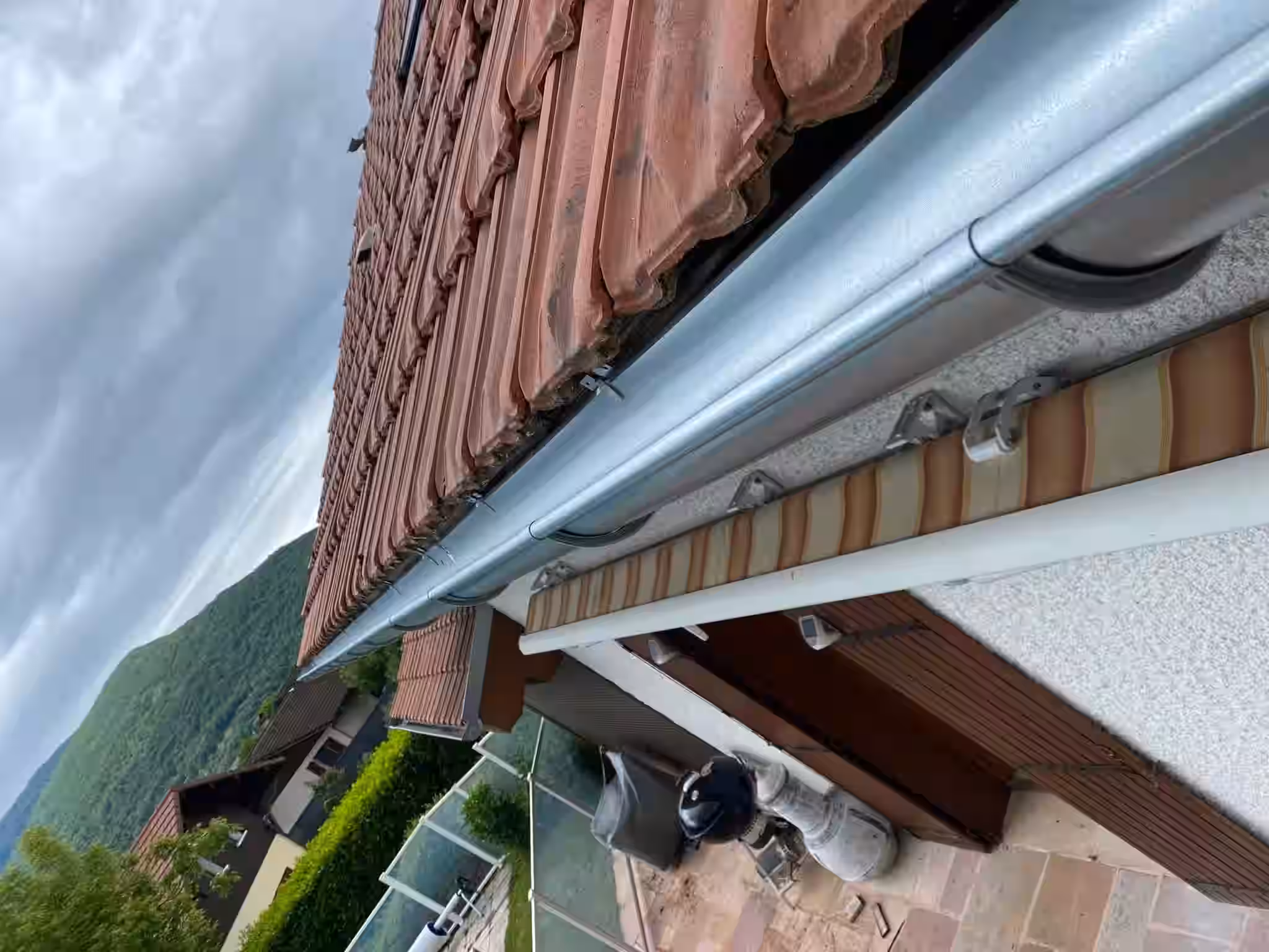 chéneau et gouttière