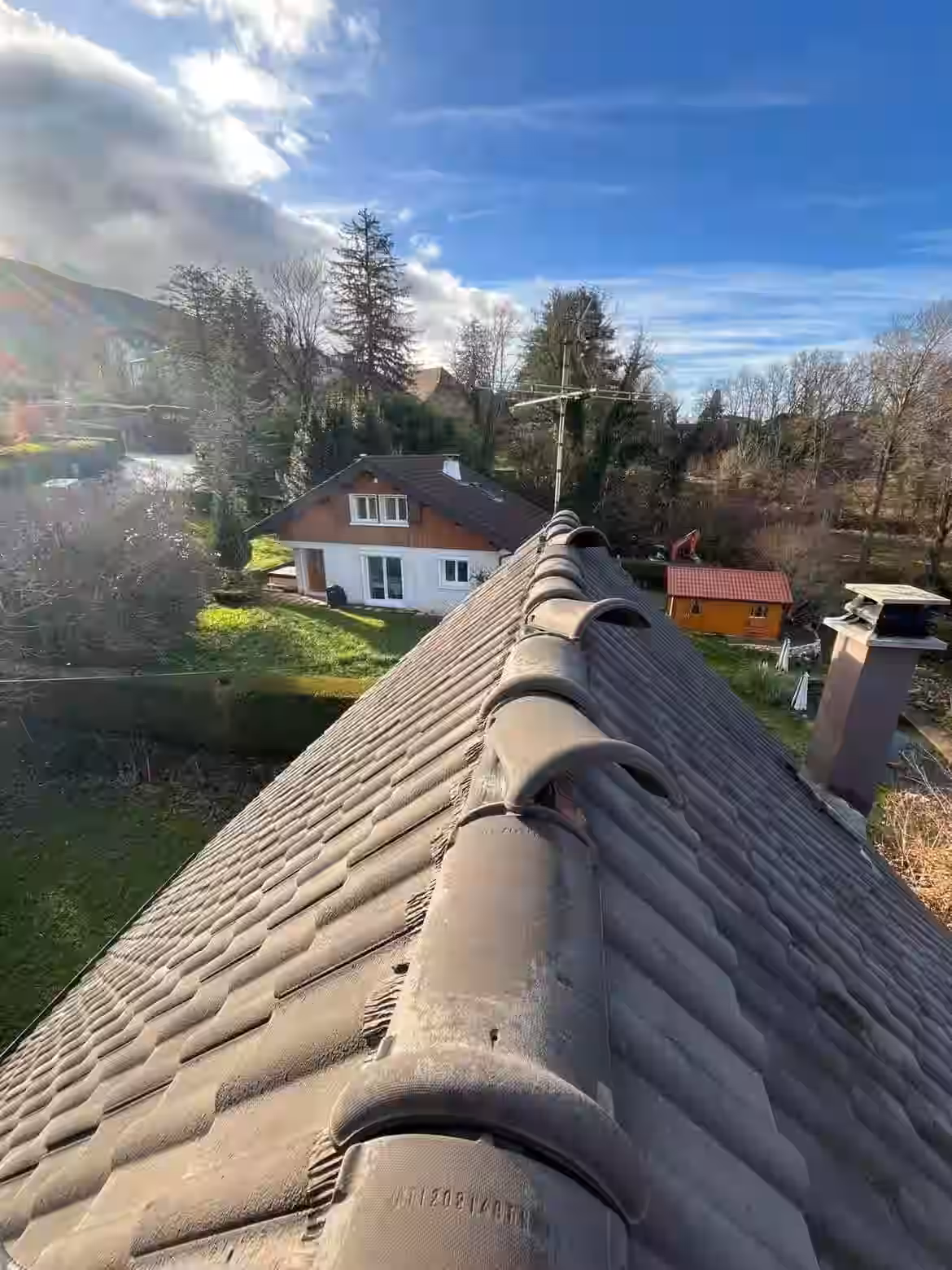 réparation des faitières