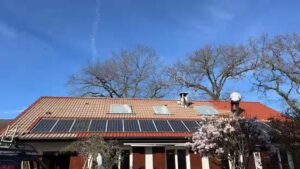 décapage du toit et application de résine